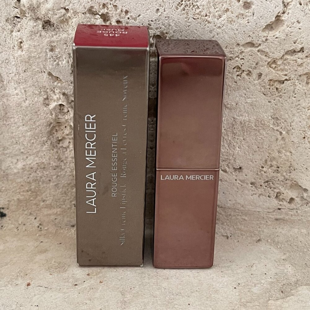 Laura Mercier Rouge Essentiel Silky Crème Lipstick 445 Rouge Muse